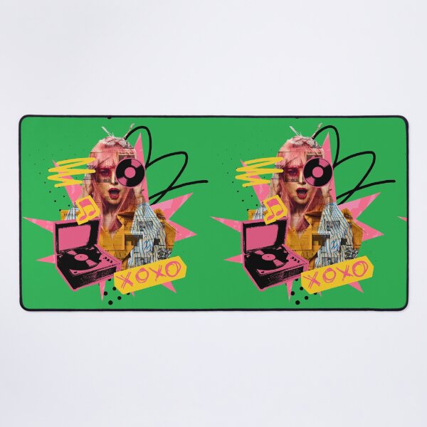 Item preview, Retro Pop XOXO Collage – Vinyl Vibes designed and sold by Ivy-Triggs.