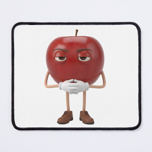 Item preview, Rizz Apple – Meme attitude cartoon fruit  designed and sold by Imaginationbeyond.