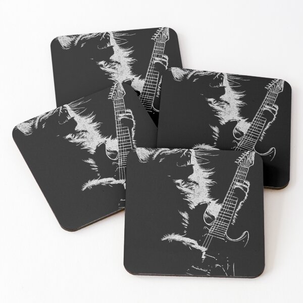 Item preview, Rockstar Cat - Epic Guitar Solo Feline designed and sold by PierreCohen.