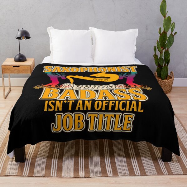 Item preview, Saxophonist - Saxophonist. Because Badass Isn'T An Official Job Title designed and sold by OlgaTrudie.