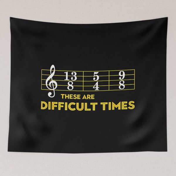 Item preview, Musician Sheet Music These Are Difficult Times designed and sold by PierreCohen.