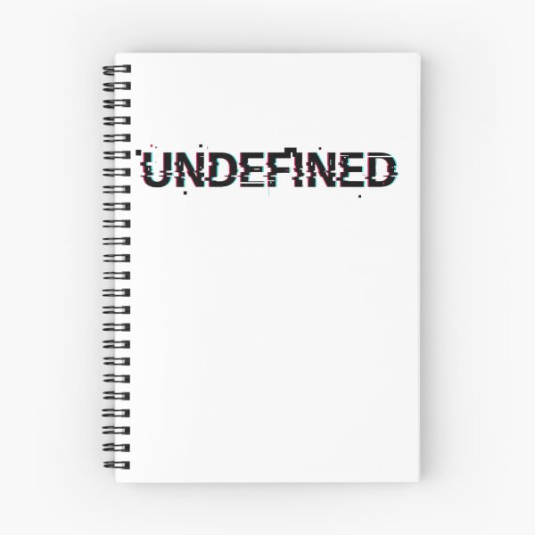 Item preview, UNDEFINED Minimalist Typography Design | Futuristic Cyberpunk Streetwear designed and sold by Happyfreedom.