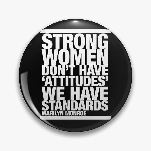 Item preview, Strong Women Don’t . . . , Marilyn Monroe Quotation designed and sold by CharlottePlaceArt.