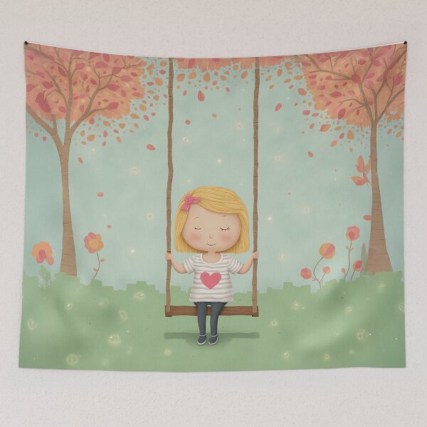 Item preview, Autumn Swing Bliss designed and sold by Whimsical Hug.