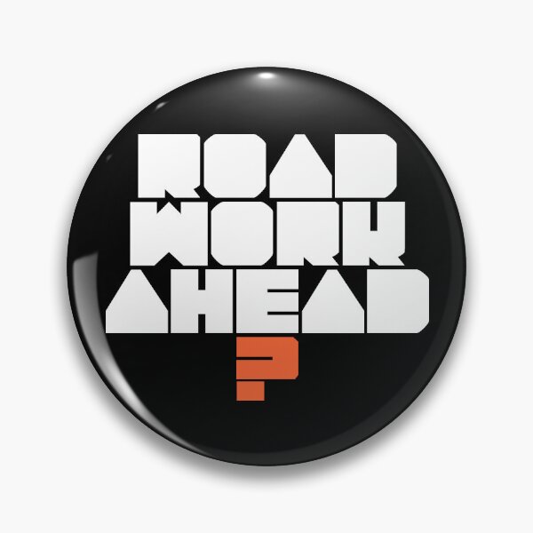 Item preview, “Road work ahead?  - white hat  designed and sold by AdiDsgn.
