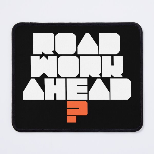 Item preview, “Road work ahead? - white hat designed and sold by AdiDsgn.