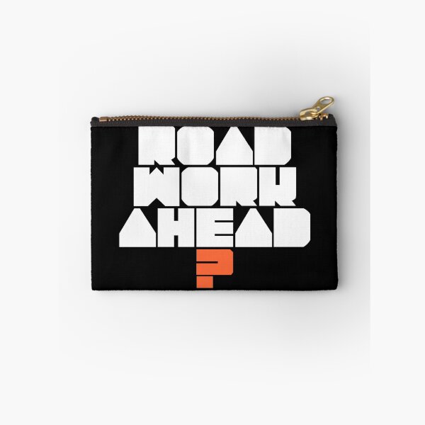 Item preview, “Road work ahead?  - white hat  designed and sold by AdiDsgn.