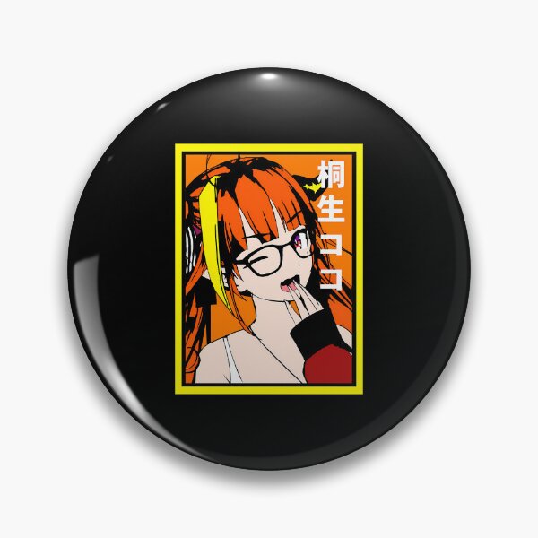 Item preview, Hololive Kiryu Coco With Glasses designed and sold by Borbelyivia.