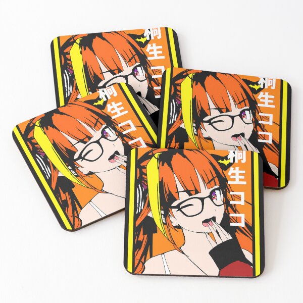 Item preview, Hololive Kiryu Coco With Glasses designed and sold by Borbelyivia.