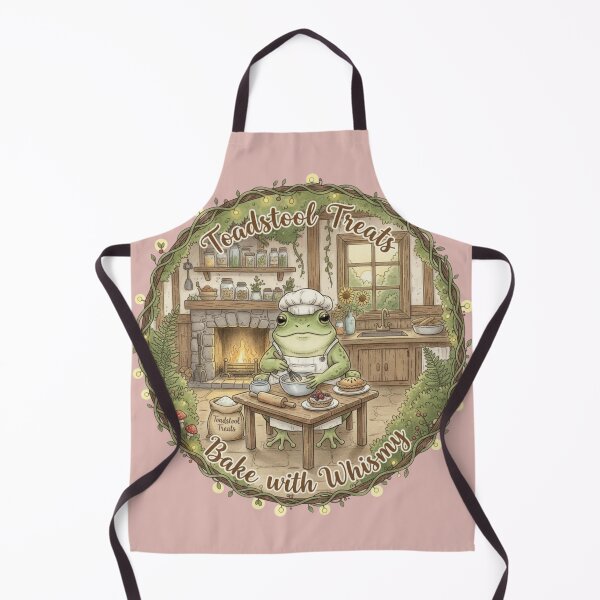Item preview, hand-drawn cottage core frog cooking classic tshirt designed and sold by anandsiva2703.