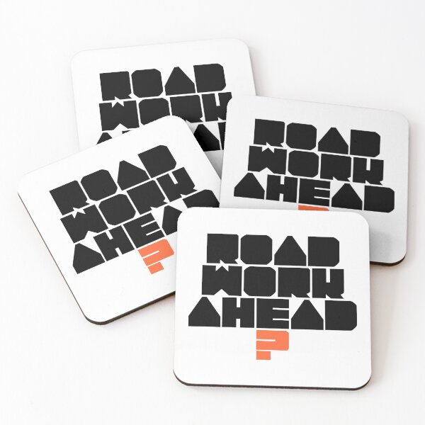 Item preview, “Road work ahead? " - Black designed and sold by AdiDsgn.