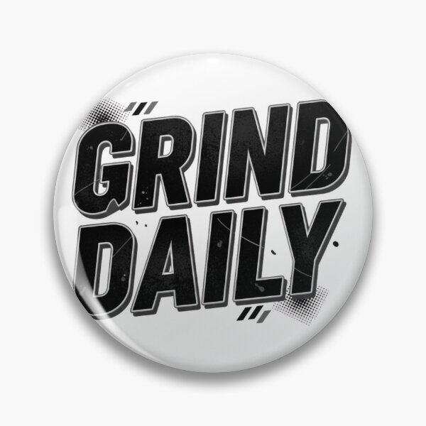 Item preview, GRIND DAILY Motivational Typography Design | Streetwear Athletic Graphic designed and sold by Happyfreedom.