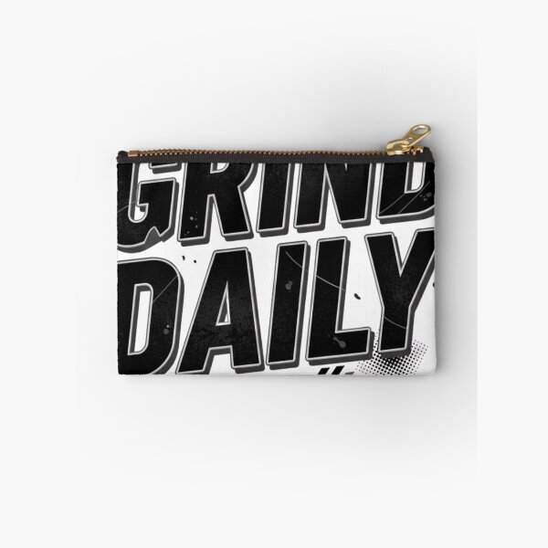 Item preview, GRIND DAILY Motivational Typography Design | Streetwear Athletic Graphic designed and sold by Happyfreedom.