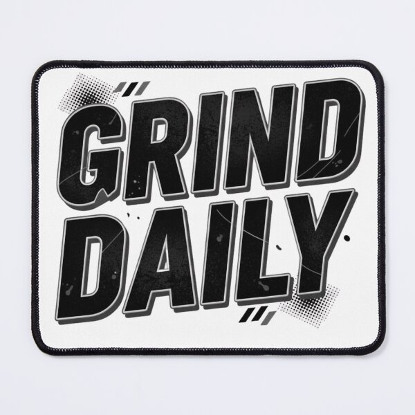 Item preview, GRIND DAILY Motivational Typography Design | Streetwear Athletic Graphic designed and sold by Happyfreedom.
