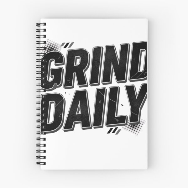 Item preview, GRIND DAILY Motivational Typography Design | Streetwear Athletic Graphic designed and sold by Happyfreedom.