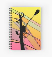 Wired Sky 1 Spiral Notebook