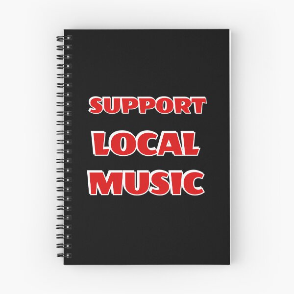 Item preview, Support Local Music (1) designed and sold by ClaraLori.