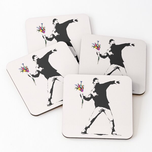 Item preview, Throwing Flowers - Street Art designed and sold by HilllBernadine.