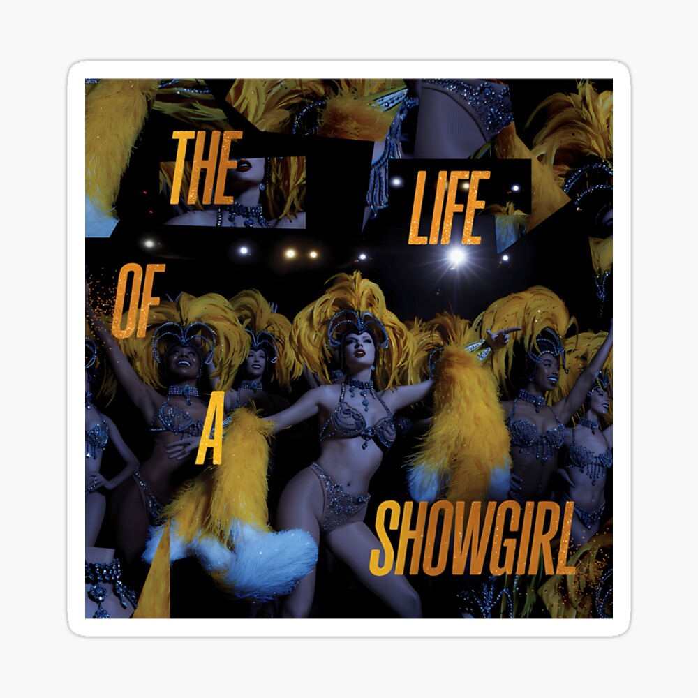 The Life Of A Showgirl Album Cover Art V6 iPhone Case