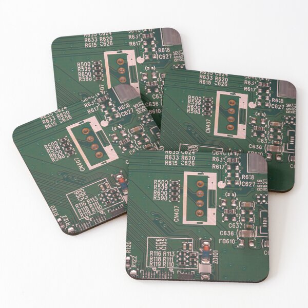 Item preview, Bird's-eye PCB View: Vias, Diodes, and More designed and sold by Petalgrain.