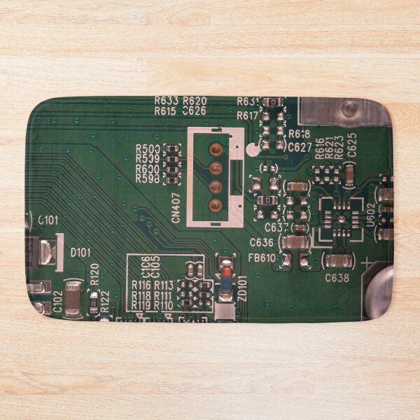 Item preview, Bird's-eye PCB View: Vias, Diodes, and More designed and sold by Petalgrain.