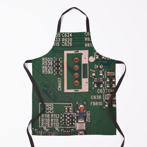 Item preview, Bird's-eye PCB View: Vias, Diodes, and More designed and sold by Petalgrain.