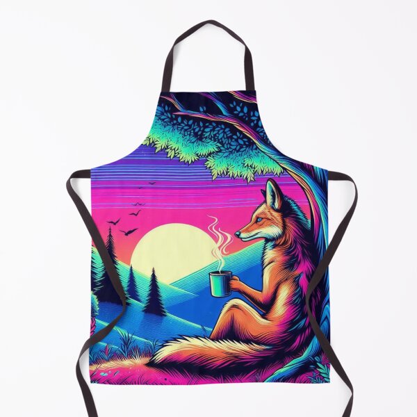 Item preview, cute jackal sunset watching designed and sold by Dogandesighn.