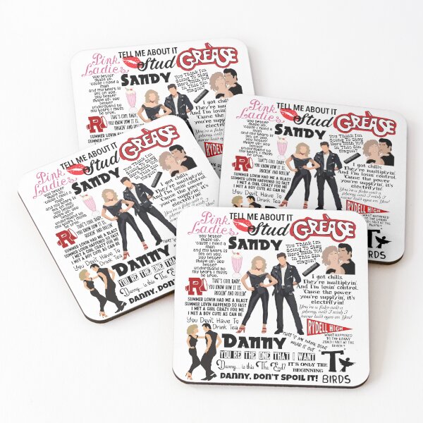 Item preview, Grease Movie Retro Pink Ladies  designed and sold by ElliKlemato.