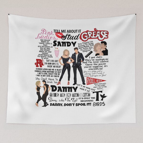 Item preview, Grease Movie Retro Pink Ladies  designed and sold by ElliKlemato.