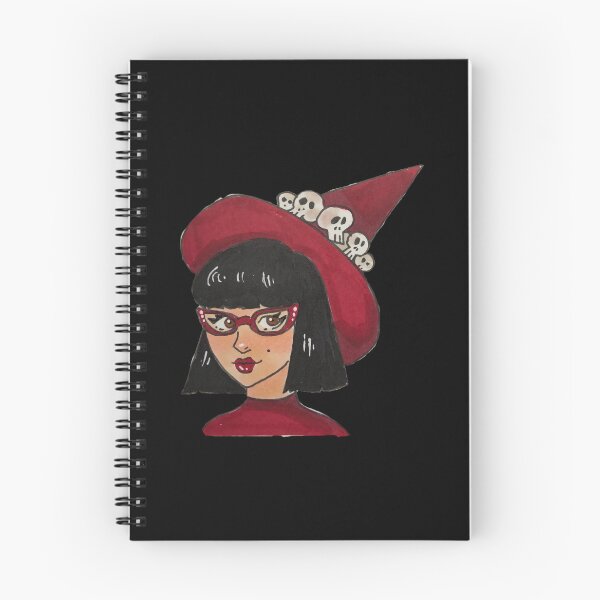 Item preview, Scarlet Skeleton Witch Oversized  designed and sold by Bumblebeetee.