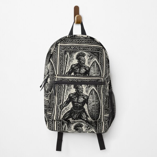 Item preview, Zulu Shield - African hunter designed and sold by DamioPolArt.
