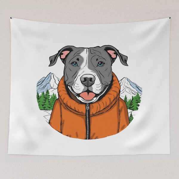 Item preview, Amstaff in mountain designed and sold by Lithium92.