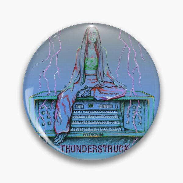 Artikelvorschau, Thunderstruck AC/DC von Constanze Hochwartner entworfen und verkauft von OrgaNani.