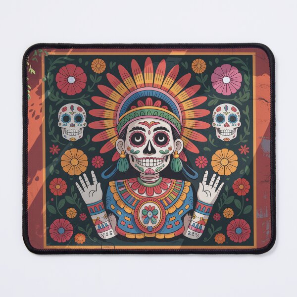 Item preview, Mexico City, Dia de los Muertos and Aztec heritage. designed and sold by Lilashakti ⭐️ ⭐️ ⭐️ ⭐️ ⭐️.