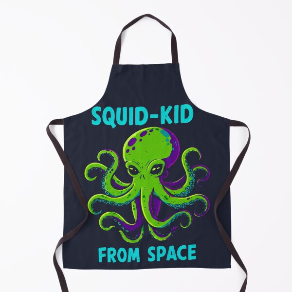 Item preview, Striking Lime and Purple Cosmic Octopus designed and sold by SplashTastic.