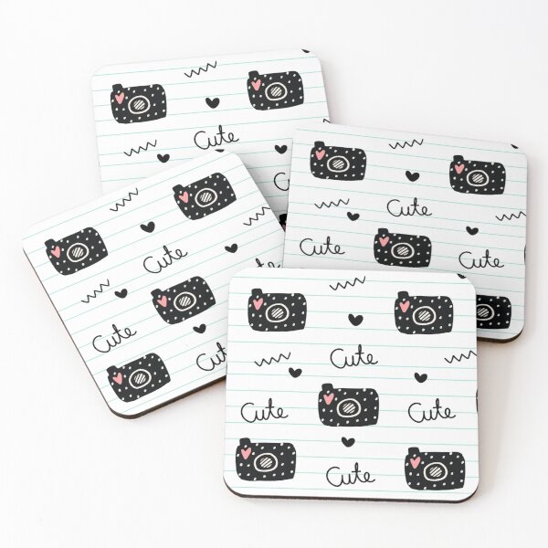 Item preview, Cute Doodle Camera Pattern classic tshirt designed and sold by anandsiva2703.
