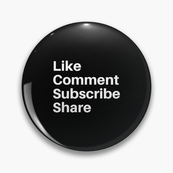 Item preview, Like Comment Subscribe Share designed and sold by CorneliaHyypia.