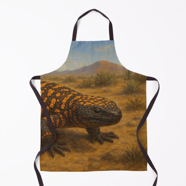 Item preview, Desert Gila Monster Illustration – Heloderma Suspectum Wildlife designed and sold by NocturnalNook.