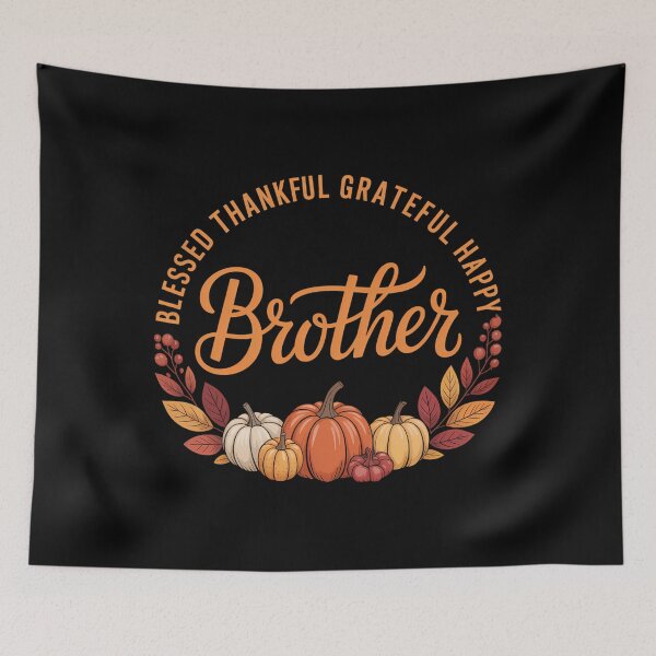 Item preview, Blessed Thankful Family Thanksgiving Brother designed and sold by LeeEvans222.