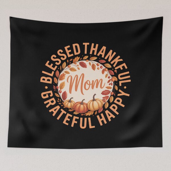Item preview, Blessed Thankful Family Thanksgiving Mom designed and sold by LeeEvans222.