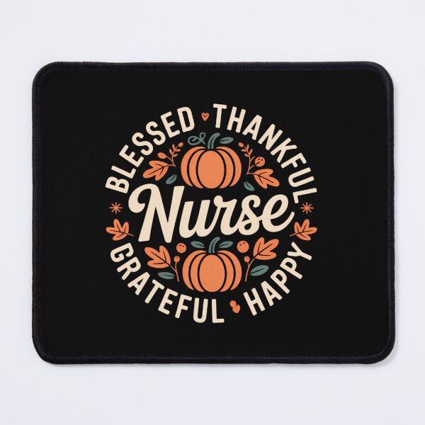 Item preview, Blessed Thankful Thanksgiving Nurse designed and sold by JonBarnes22.