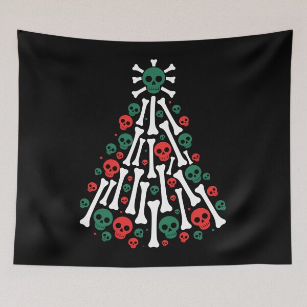 Item preview, Bones Christmas Tree X-mas Skull Holiday Men Women Kids designed and sold by JonBarnes22.