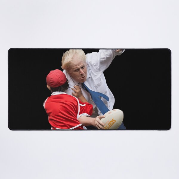Item preview, Boris Tackles Little Kid - Football Meme designed and sold by ChanniVernadeau.