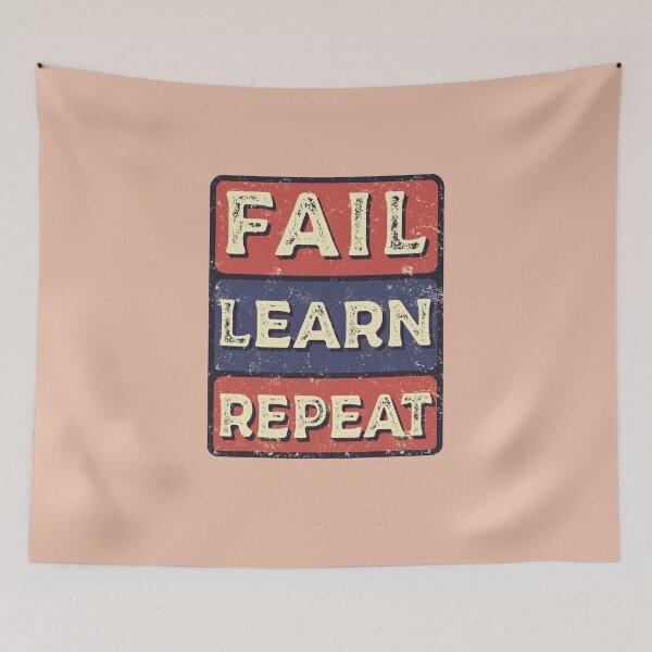 Item preview, Fail-Learn-Repeat designed and sold by Ranpict.