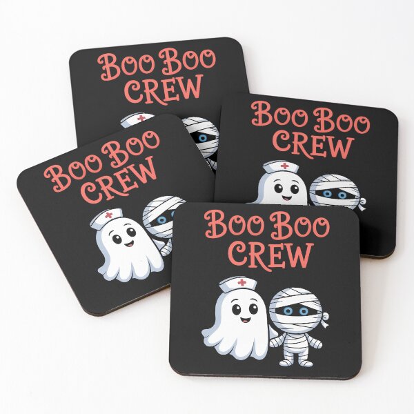 Item preview, Boo Boo Crew Ghost Nurse Halloween Thanksgiving designed and sold by JonBarnes22.