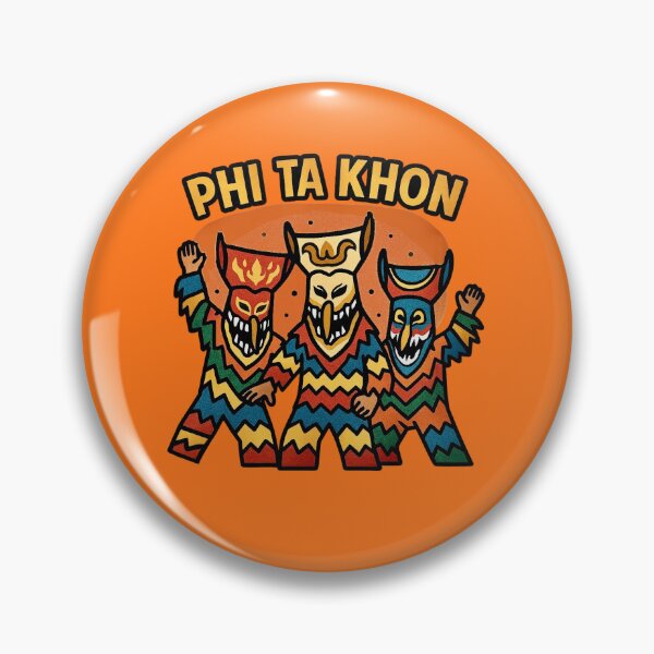Item preview, Thailand Phi Ta Khon Festival -- Ghost Dancers designed and sold by Myra365Art.