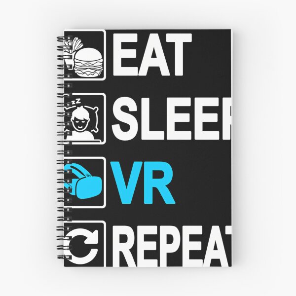 Item preview, Eat Sleep Vr Repeat designed and sold by Mateoabichj.