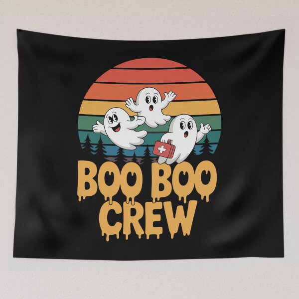 Item preview, Boo Boo Crew Nurse Halloween Costume Ghost Scary designed and sold by JulienAureo.