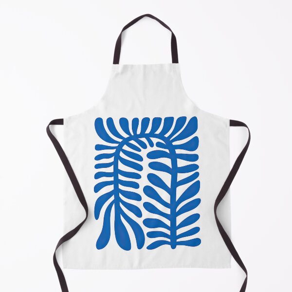 Item preview, Modern Blue Botanical Abstract Design designed and sold by ArtfulWeave.