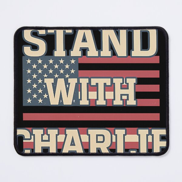 Item preview, Stand With Charlie Kirk Free Speech Support designed and sold by MarkoPohtamo.